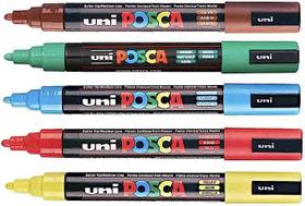 Kit 5 Poscas PC-5M Vermelho Verde Amarelo,Azul Claro Marrom Kit 5 Poscas PC-5M Vermelho Verde Amarelo,Azul Claro Marrom