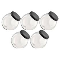 Kit 5 Pote Baleiro Grande 2,5l Tampa de Rosca Premium Kit 5 Pote Baleiro Grande 2,5l Tampa de Rosca Premium