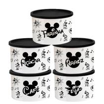 Kit 5 Potes de Mantimentos