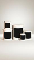 Kit 5 Potes Decorados Plástico Mantimentos 800ml-7,2L
