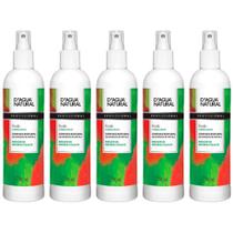 Kit 5 Potes Fluido Termo Ativo Dagua Natural Complexo Ecofloral 380ml Redução de Medidas e Celulite