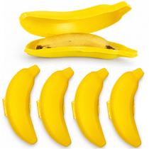 Kit 5 Potes Levar Não Amassar Banana Bolsa Lancheira Marmita Kit 5 Potes Levar Não Amassar Banana Bolsa Lancheira Marmita