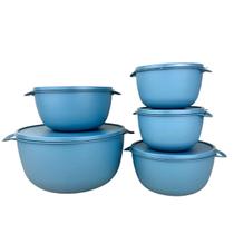 Kit 5 Potes Plastico Redondos Bowl Livre Bpa