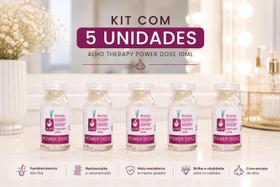 Kit 5 Power Dose Alho Therapy 10ml Nathydras Fortalecimento e Crescimento Capilar Kit 5 Power Dose Alho Therapy 10ml Nathydras Fortalecimento e Crescimento Capilar