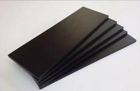 Kit 5 Prateleiras Mdf 65x10 Preto Nicho Livros Revista