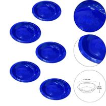 Kit 5 Prato Infantil De Plástico Com Desenho De Trator ul