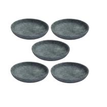 Kit 5 Pratos Fundo Para Massa em Pedra Sabão Borda Alta 18cm Kit 5 Pratos Fundo Para Massa em Pedra Sabão Borda Alta 18cm