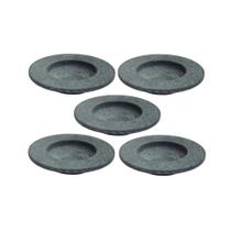 Kit 5 Pratos Risoto Massa Chapéu Invertido Pedra Sabao 26cm Industria Sao Jose Kit 5 Pratos Risoto Massa Chapéu Invertido Pedra Sabao 26cm Industria Sao Jose