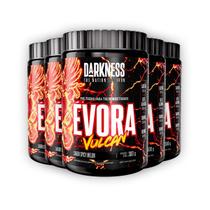 Kit 5 Pré Treino Évora Vulcan Darkness Spic Melon 300g Kit 5 Pré Treino Évora Vulcan Darkness Spic Melon 300g