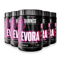 Kit 5 Pré Treino Évora XT Darkness Bloody Berry 300g Kit 5 Pré Treino Évora XT Darkness Bloody Berry 300g