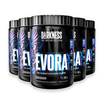 Kit 5 Pré Treino Évora XT Darkness Neon Berry 300g Kit 5 Pré Treino Évora XT Darkness Neon Berry 300g