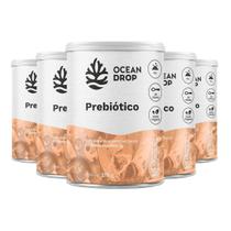 Kit 5 Prebiótico Ocean Drop Vegano 210G