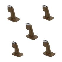 Kit 5 prendedor batedor trava porta magnetico adesivo 804 corten marrom imab ima forte piso e parede Kit 5 prendedor batedor trava porta magnetico adesivo 804 corten marrom imab ima forte piso e parede