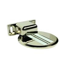 Kit 5 Prendedor De Porta Batedor Magnético Trava Imã Cromado