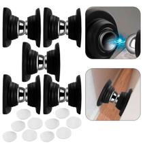 Kit 5 Prendedor Porta Magnético Imã Batedor Fixador Adesivo