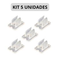 KIT 5 Presilha Fixação Neon Flex LED Parafusação 12V 127v ou 220V 12X6 KIT 5 Presilha Fixação Neon Flex LED Parafusação 12V 127v ou 220V 12X6