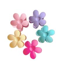 Kit 5 Presilha Piranha Flor Grande Cabelo Estilo Moda Beleza