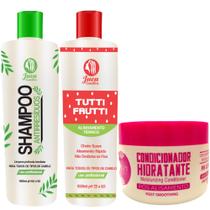 Kit 5 Progressiva Tutti Frutti 1l + 6 Shampoo 1l E 9 Mascara 300g
