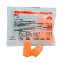 kit 5 Protetor Auricular 3m Plug Sem Cordão Espuma 1100