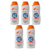 Kit 5 Protetor Filtro Solar FPS60 120ml Com Repelente Nutriex Kit 5 Protetor Filtro Solar FPS60 120ml Com Repelente Nutriex