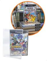 KIT 5 Protetor para DVD Caixa Protetora Jogo Gamecube (GAMES-20)