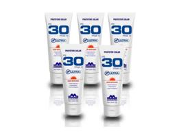 Kit 5 Protetor Solar Fator Fps 30 Com Repelente 120g Mavaro