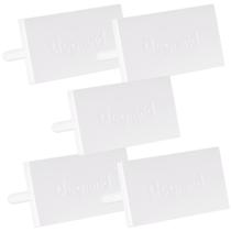 Kit 5 protetor tomada branco margirus