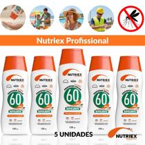 Kit 5 Protetores Solares Nutriex FPS60 Com Repelente Kit 5 Protetores Solares Nutriex FPS60 Com Repelente