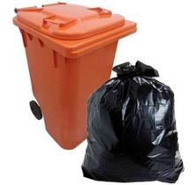 Kit 5 Pts Saco Lixo Preto Reforçado 300 Litros Para Lixeira Kit 5 Pts Saco Lixo Preto Reforçado 300 Litros Para Lixeira