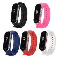 Kit 5 Pulseiras 2 cores Nsmart store compatíveis com Mi Band 3/4