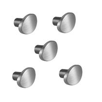 Kit 5 puxador beetle zen niquel velho zp5403.889 ponto