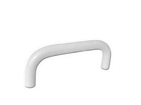 Kit 5 Puxadores Alça Trave 96mm BRANCO Kit 5 Puxadores Alça Trave 96mm BRANCO