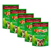 Kit 5 Ração Úmida para Cachorro Dog Chow Adulto Extra Life Sabor Cordeiro em Sachê 100g Kit 5 Ração Úmida para Cachorro Dog Chow Adulto Extra Life Sabor Cordeiro em Sachê 100g