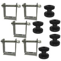 Kit 5 rack armacao 3/16 padrao com isolador