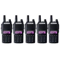 Kit 5 Rádio Ht Comunicador Baofeng Dual Band Uv82 Rádio Fm Kit 5 Rádio Ht Comunicador Baofeng Dual Band Uv82 Rádio Fm