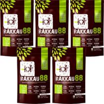 Kit 5 Rakkau 88 Cacau Rakkau 907g - Vegano - Proteína Arroz