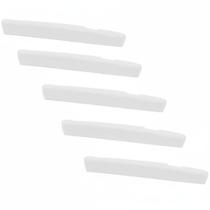 Kit 5 Rastilho Violao Aço Branco 74,7x03x10mm Dolphin DA320M