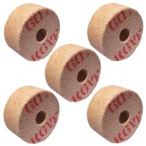 Kit 5 Rebolos Reto Para Aço 2.1/2 Pol-45mm x 1.1/4 Pol-32mm Kit 5 Rebolos Reto Para Aço 2.1/2 Pol-45mm x 1.1/4 Pol-32mm