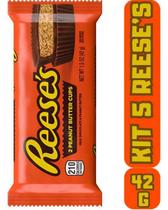 Kit 5 Reeses Butter Cups Chocolate E Pasta Amendoim 42G