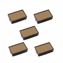 Kit 5 Refil Almofada Para Carimbos Automáticos - 14x38mm