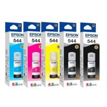 Kit 5 refil de tinta 544 2 black + cyan + yellow + magenta,,,,,