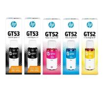 Kit 5 Refil De Tinta Gt53 Gt52 Color Smart Tank Series