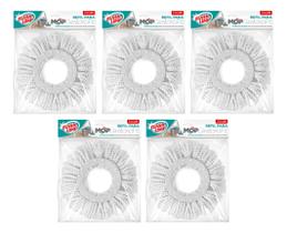 Kit 5 Refil Esfregão Mop Giratório Fit Flash Limp Alta Absorção Kit 5 Refil Esfregão Mop Giratório Fit Flash Limp Alta Absorção