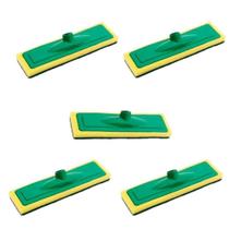 Kit 5 Refil Esponja Limpeza Piso Esfregao