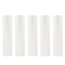 Kit 5 Refil Filtro Caixa Dágua Ranhurado 9 3/4 20 Micra