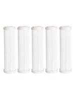 Kit 5 Refil Plissado Lavável De 9 3/4 Filtros Kit 5 Refil Plissado Lavável De 9 3/4 Filtros