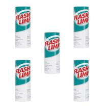 Kit 5 Refil Rolo Adesivo Tira Pelo 30 Folhas - Flash Limp