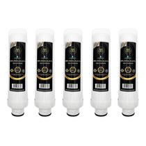 Kit 5 Refis Compativel Com Filtro Purificador Electrolux Pe10b Pe10x