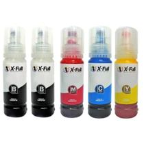 Kit 5 Refis de Tinta Compatível 504 / 544 Corante XFull Office Kit 5 Refis de Tinta Compatível 504 / 544 Corante XFull Office