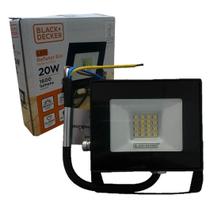 Kit 5 Refletor Holofote Eco Led 20w Branco Frio 6500K IP65 Bivolt